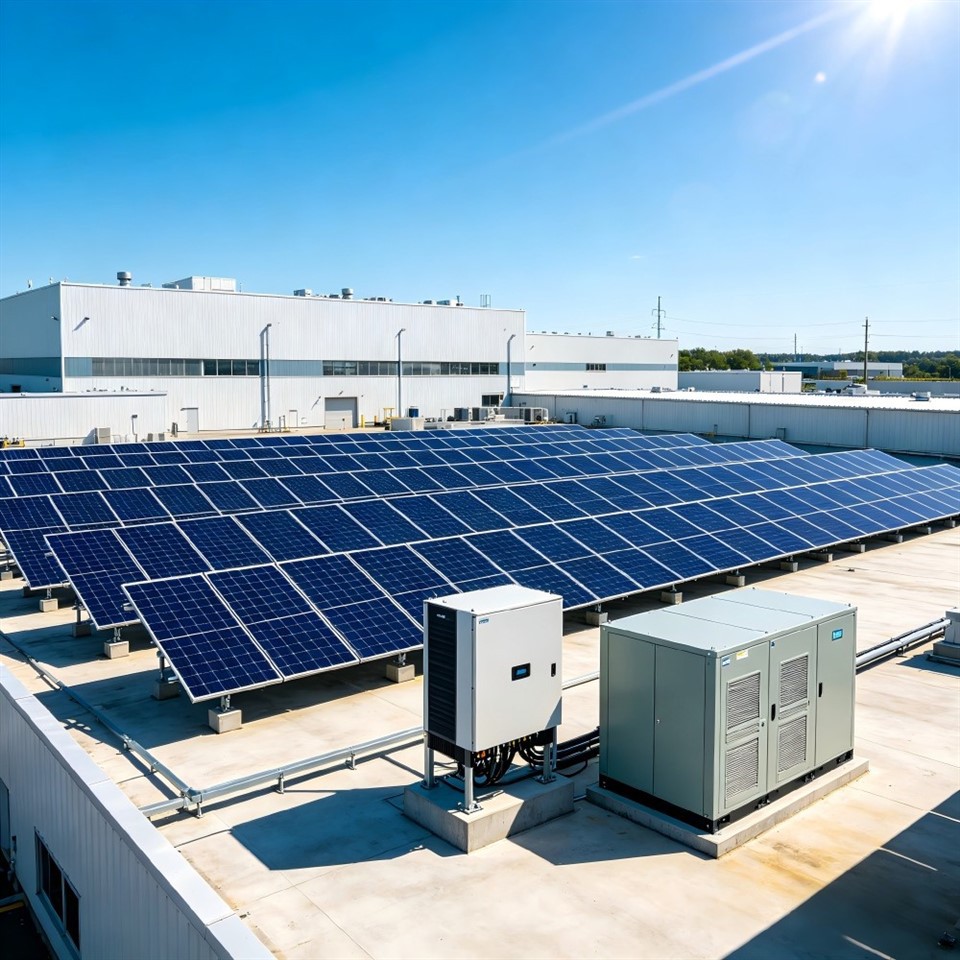 industrial on-grid solar system