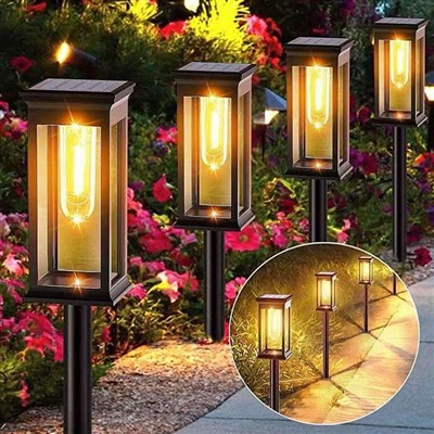 Đèn cỏ năng lượng mặt trời ngoài trời không thấm nước